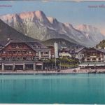 Bayern - Königssee 4. MÄR 18 Reserve-K2 Feldpostkarte n. Berchtesgaden