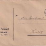 DR - Tegernsee 1. DEZ 30 Reserve-K2 Dienstbrief n. Kreuth