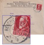 Bayern - Reichertshofen 2 28. DEZ 15 Reserve-K2 Firmenbrief n. Eichstätt