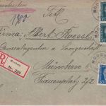 DR - Moosburg 7. APR 25 Reserve-K2 Einschreibebrief n. München