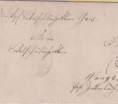 Bayern - Gars Postablage L2 Dienstbrief n. Wang Post Jettenbach 1881