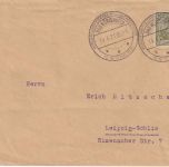 DR - Bad Wörishofen 14.4.21 Hunderjahrfeier Kneipp SST Brief n. Leipzig