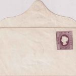 Ceylon - 9d Victoria Ganzsachenumschlag ungebraucht H&G 7a