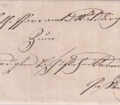 Bayern - Waldkirchen 13/11 Zier-K1 Dienstbrief n. Passau 1876