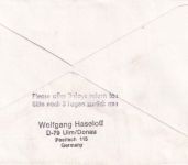 Thailand - Thai Int. Erstflug Bangkok/Frankfurt a/M. Luftpostbrief 6.11.73