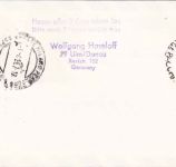 BRD - Alitalia Erstflug (Hamburg)/Stuttgart/Mailand Luftpostkarte 1.4.67