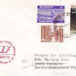 Bangladesh - Interflug Erstflug Dacca/Berlin-Ost Luftpostbrief 7.11.73