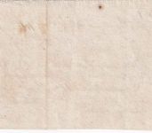 Württemberg - Besigheim 1834 Postaufgabeschein f. Wertpaket