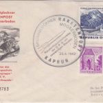 Österreich - Raketenpost Mooserboden Kaprun 1962 Schmuckkuvert