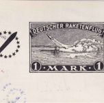 BRD - Frechen 1962 124. Zucker-Rakete Sonderkarte OU "Nebel"