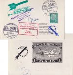 BRD - Frechen 1962 124. Zucker-Rakete Sonderkarte OU "Nebel"