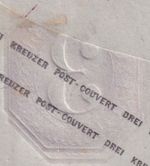 Württemberg - 3 Kr. Ganzsache/Brief Doppeldruck Wertstempel Sulzbach a/M. 1871