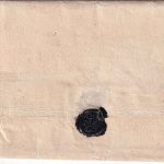 Mecklenburg-Strelitz - Grünow 1677 Botenbrief an den Bürgermeister von Lübeck