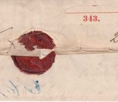 Preussen - Magdeburg 1851 K2 + Ra1 C.No.4 Postvorschußbrief n. Gardelegen