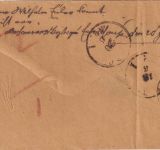 NDP - 1 Gr. gez. Fingerhut-K1 Weilburg Brief n. Ernsthausen 1870 Retourvermerk