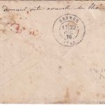 NDP - 3x1+1/2 Gr. gez. Brief n. FRANKREICH Hufeisen Düsseldorf 14.12.1870 !!!!!