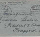 DR - 12 Pfg AH Brief Brief (10) Leipzig - Radebeul 16.4.45 Überroller/Schwärzung