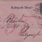 DR - 30 Pfg. K/A Ganzsache SST Berlin Gewerbeausstellung 27.5.1896