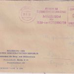 DDR - Berlin 1957 Ministerium f. Berg- u. Hüttenwesen 20 Pfg. AFS/ZKD Brief