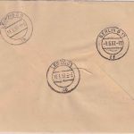 DDR - Berlin 1957 Ministerium f. Berg- u. Hüttenwesen 20 Pfg. AFS/ZKD Brief
