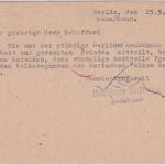 SBZ - Berlin W8 1948 10 Pfg. AFS "Berliner Zeitung" Ortskarte - Text !!