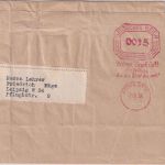 DR - Berlin SW19 1936 15 Pfg. Francotyp Bafra "Berliner Tagesblatt" Streifband