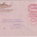 DR - Berlin SW68 12.12.25 3 Pfg. Francotyp Bafra "Ullsteinhaus" Drucksache