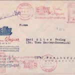 All.Bes. - Berlin C2 1947 0+6 Pfg. AFS "EW Großbuchhandlung" Drucksachenbrief