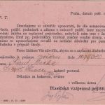 Tschechoslowakei - Praha 1932 50 H AFS "Hasicska vzajemna pojistovna" Drucksache