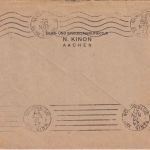 DR - Aachen 1937 12 Pfg AFS "Kinonglas"+10+3 Pfg. Hindenburg Brief n. FRANKREICH