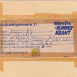 Belgien - 6 Fr. Werbeganzsache+Zusatz Mortsel - Antwerpen 1983