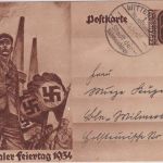 DR - Wittenberge 1 (Bz. Potsdam) Nähmaschinen Handwerbestempel Ganzsache 1934