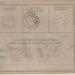 Österreich - 90+40 H. Kaiserkrone Nachnahme-Paketkarte Königl. Weinberge 1918
