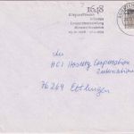 BRD - "1648 Krieg und Frieden" Masch.werbestpl. Briefzentrum 49 (Lienen)