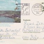 BRD - "Echnaton Nofretete Tutanchamun" Masch.werbestpl. Hildesheim 1976