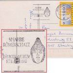 BRD - "50 Jahre Römerschatz" Masch.werbestpl. Briefzentrum 94 (Straubing) 2000