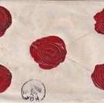 DR/Bayern - Berlin C23 15.2.1883 unfrank. Wertbrief n. Hof