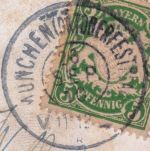 Bayern - München Oktoberfestplatz 26. SEP 10 Reserve-K2 Karte n. Regensburg