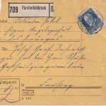 Bayern - 20 Pfg. Ludwig Soldaten-Paketkarte (Sondertarif) Fürstenfeldbruck 1916