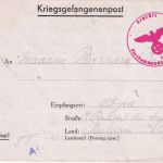 DR - Stalag XA (Schleswig) Kriegsgefangenenbrief n. BELGIEN (Spa) 15.9.40