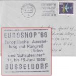 BRD - 60 Pfg. IVA 1965 Brief n. ENGLAND Düsseldorf - London 1966