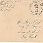 USA/Italien - APO 88 (Gorizia/Görz) Feldpostbrief n. New York 20.12.46