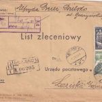 Polen - 45+10 Gr. 20 Jahre Republik Zustellurkunde Bielsko - Laziska Gorne 1938