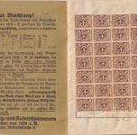 Bayern - München Handelsschutz- u. Rabattsparverein Sparbuch 1939
