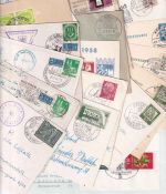 Bizone/BRD - München Oktoberfest 24 Belege ex 1949/1987