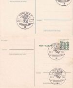 Bizone/BRD - München Oktoberfest 24 Belege ex 1949/1987