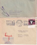 Bizone/BRD - München Oktoberfest 24 Belege ex 1949/1987