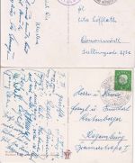 Bizone/BRD - München Oktoberfest 24 Belege ex 1949/1987