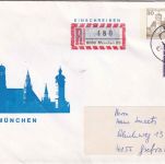BRD - 30+190 Pfg. B&S Privatganzsache+Zusatz/Einschreibebrief München 1979