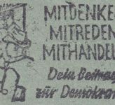 BRD - München 1952 Mitdenken/Mitreden/Mithandeln Masch.werbestempel Drucksache